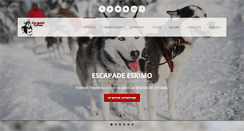 Desktop Screenshot of escapade-eskimo.com